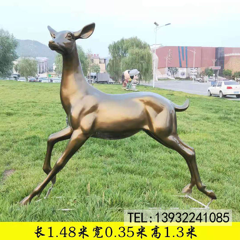 铜雕仿真动物雕塑图片