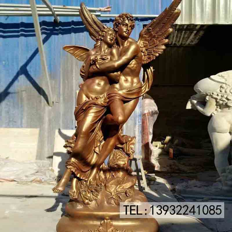 铜雕西方人物自由女神像雕塑