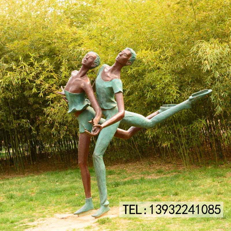 玻璃钢雕塑厂家舞蹈人物学院装饰摆件