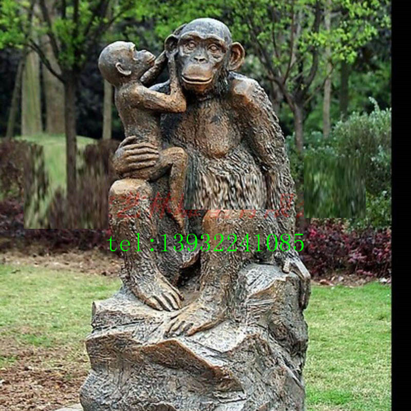 铜雕雕塑十二生肖猴子摆件户外雕塑摆件