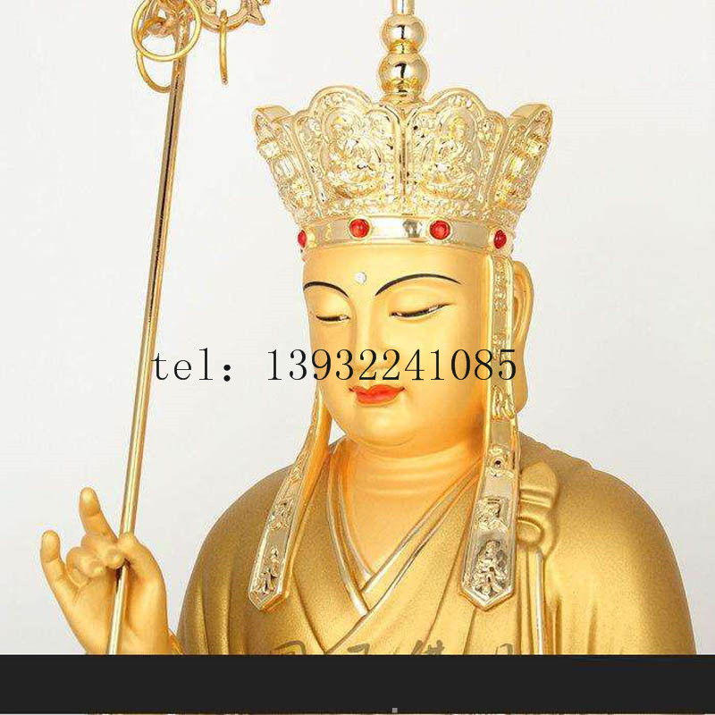 厂家销售铜雕地藏王铜像寺庙佛像雕塑
