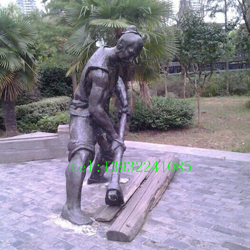 广场铜雕人物雕塑摆件厂家定制